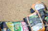 After refrigerators and football, now coffee powder packets wash ashore